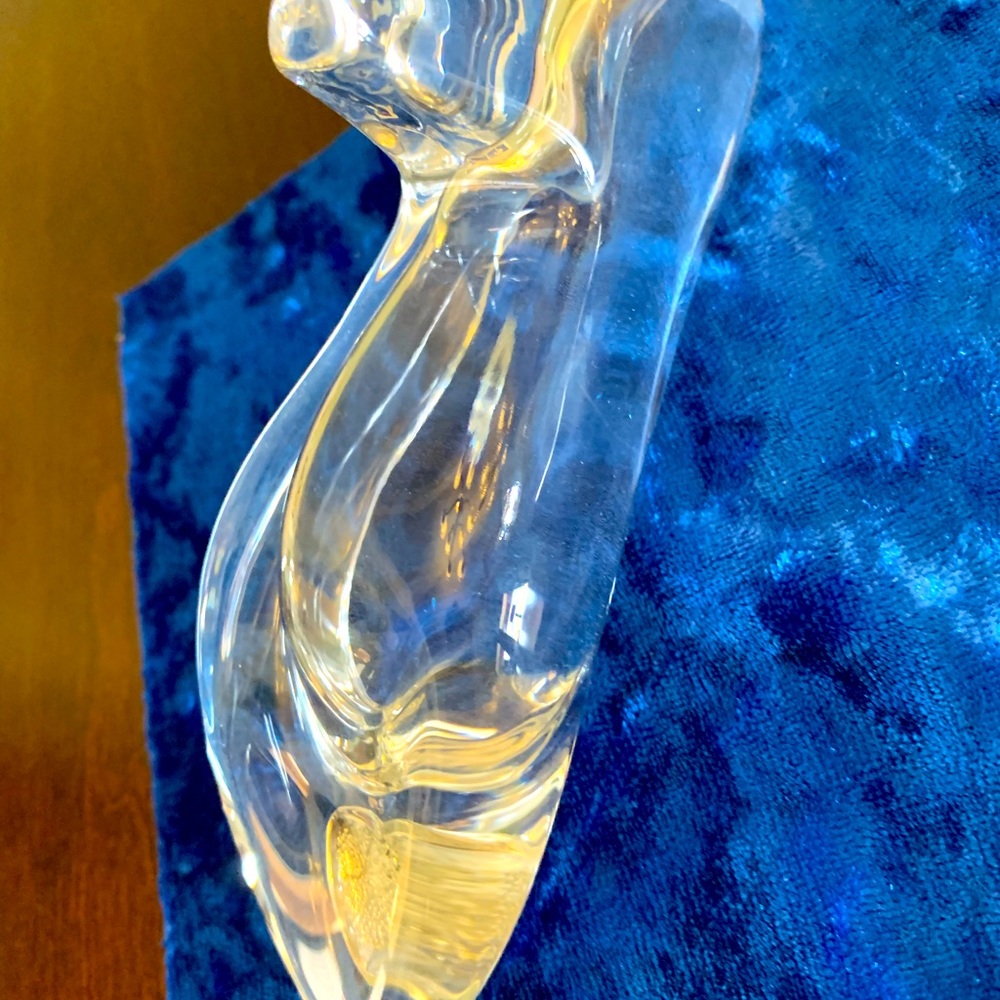 Glass Cinderella Slipper with mirror base - Picture 9 of 11